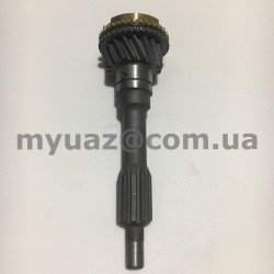 Вал первичный КПП УАЗ 469(31512),452 (нов.обр.) с кол. синхр. Вал первичный КПП УАЗ 469(31512),452 (нов.обр.) с кол. синхр.