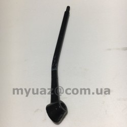 Рычаг раздатки УАЗ-452,3741 включения переднего моста голый