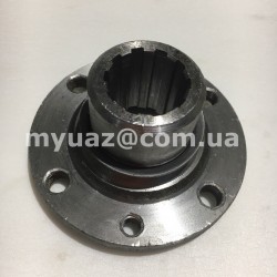 Фланец УАЗ коробки раздаточной задний Фланец УАЗ коробки раздаточной задний