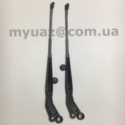 Поводок (рычаг стеклоочистителя) УАЗ PATRIOT кривой, с крючком 2штуки Поводок (рычаг стеклоочистителя) УАЗ PATRIOT кривой, с крючком 2штуки